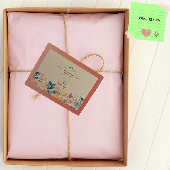 Set of 100 Business Thank You Printed Card - Picture 2 of 13